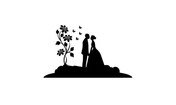 Download Valentine Silhouette Clipart - Valentine silhouette Collection