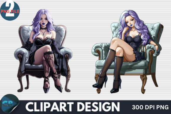 Download Mysterious Gothic Christmas Clipart PNG - Premium Bundle