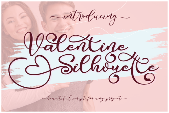 Download Valentine Silhouette - Valentine silhouette Collection