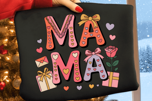 Download Valentine Mama PNG, Valentines Day Design - Valentines day design Collection