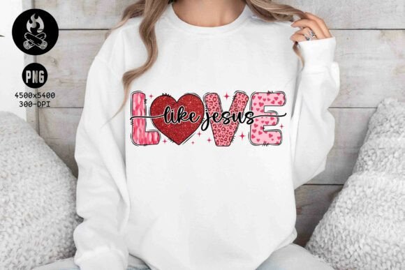 Download Love Like Jesus PNG, Christian Valentine - Premium Resources