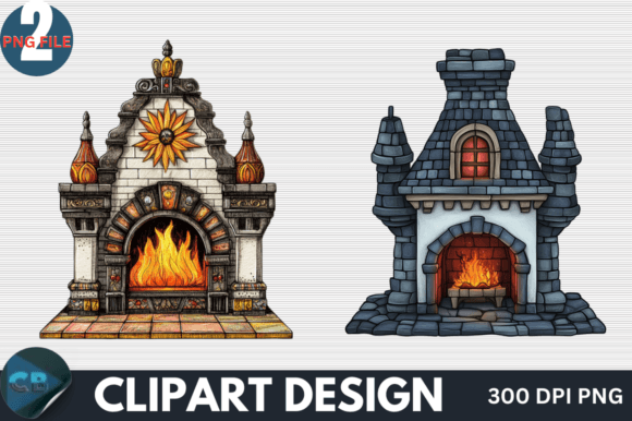 Download Mysterious Gothic Christmas Clipart PNG - Premium Bundle