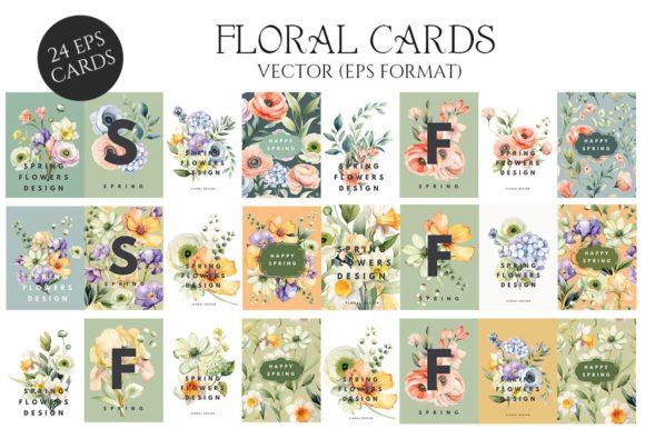 Download Floral Greeting Cards Templates - Greeting cards Collection